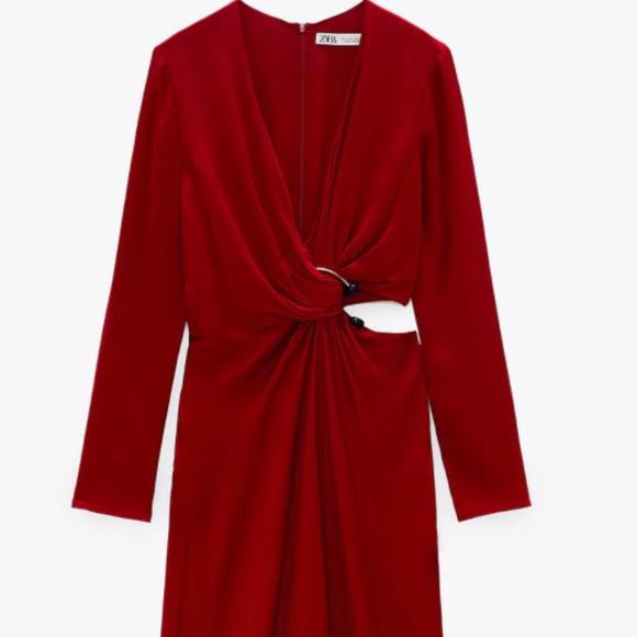 ZARA NWT LIMITED EDITION CUT OUT DRESS - Picture 4 of 5